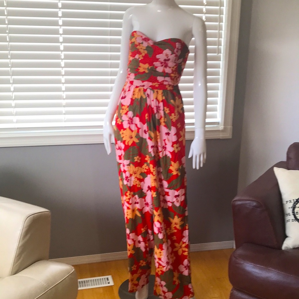 Strapless summer jumper